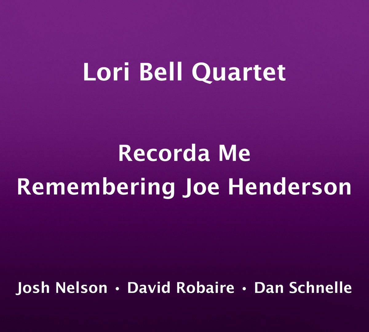 Lori Bell Quarter Recorda Me