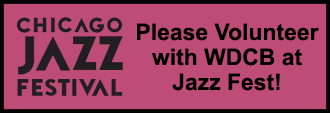 Chicago Jazz Fest 2025 - Volunteers