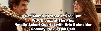 Jazz @ the Plex - Scharf/Schneider 03 21 26