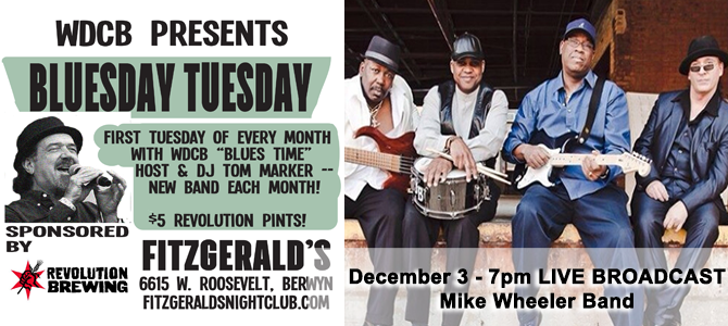 Bluesday Tuesday: December 2024 - Mike Wheeler Band