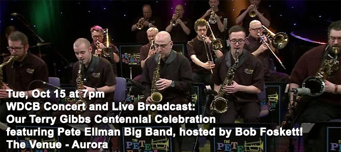 Live Broadcast - Pete Ellman Big Band 10 15 24