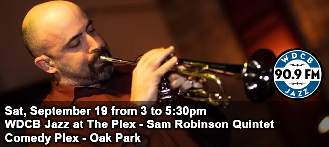 Jazz at the Plex - Sam Robinson 09 19 26