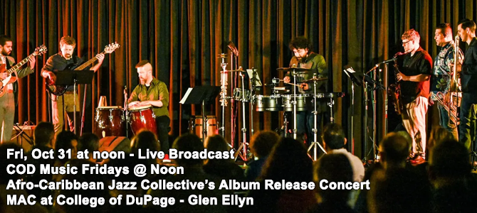 Music @ Noon - Afro-Caribbean Jazz Collective - 10 31 25