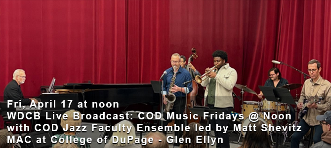 Music @ Noon - COD Jazz Ensemble - 04 17 26