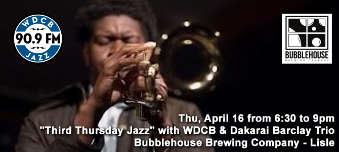 Third Thursday Jazz - Dakarai Barclay 04 16 26